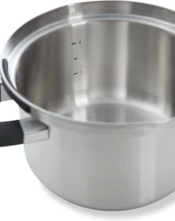 BK Flow Cool Pannenset - 4-delig – RVS Deksels - Veilig Afgietsysteem - Geschikt Voor Alle Warmtebronnen -Aanbiedingen Tefal Winkel 952x1200